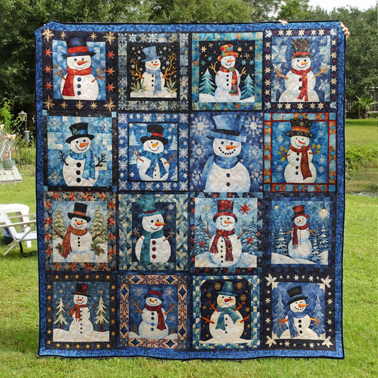 Christmas Snowman TL05102301 Quilt Blanket