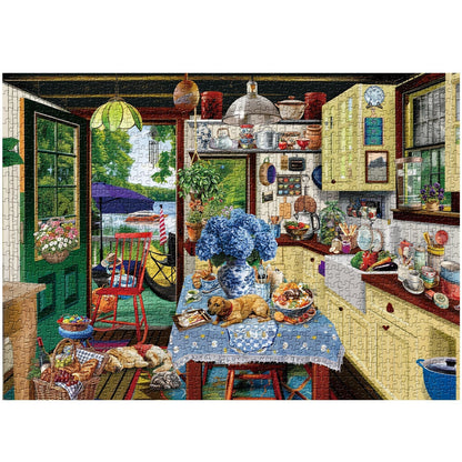 Lakeview Cottage Jigsaw Puzzle 1000 Pieces