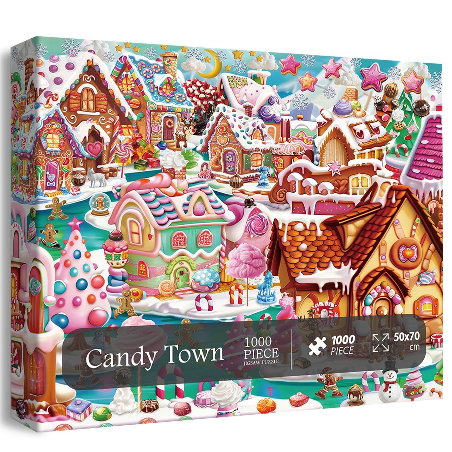 Candy Town Jigsaw Puzzle 1000 Pieces