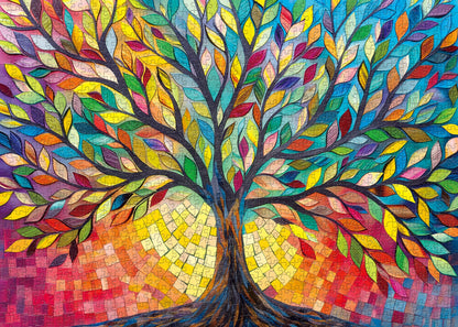 Tree of Vibrance Jigsaw Puzzle 1000 Pieces