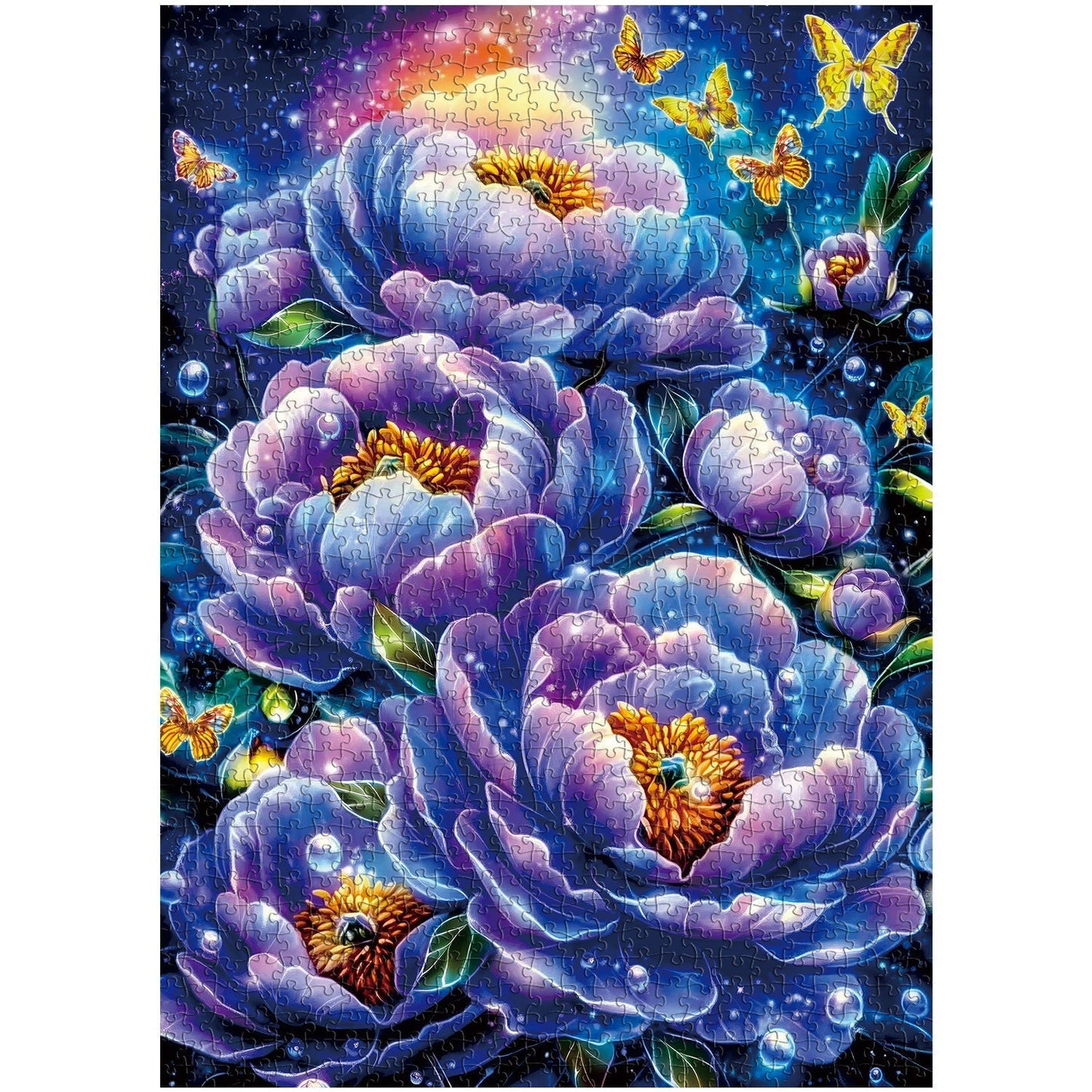 Twinkling Florals Jigsaw Puzzle 1000 Pieces