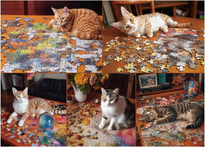 Pawzzle Pounce Jigsaw Puzzle 1000 Pieces