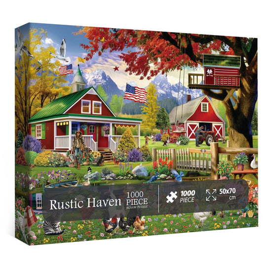 Rustic Haven Jigsaw Puzzle 1000 Pieces