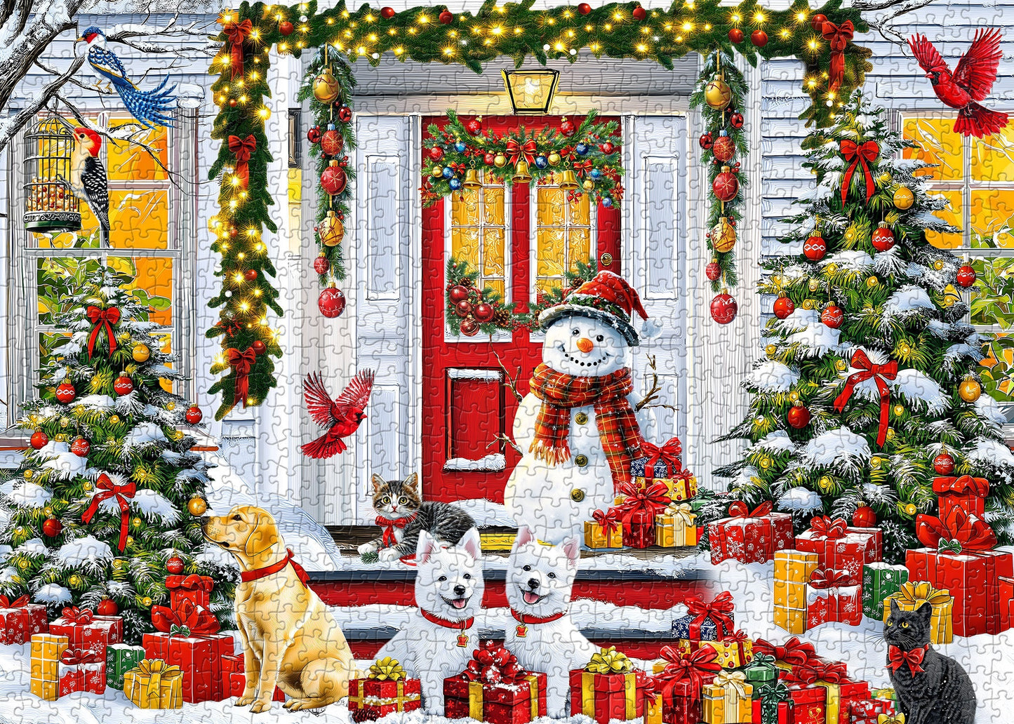 Joy Christmas Jigsaw Puzzle 1000 Pieces