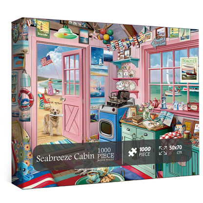 Seabreeze Cabin Jigsaw Puzzle 1000 Pieces