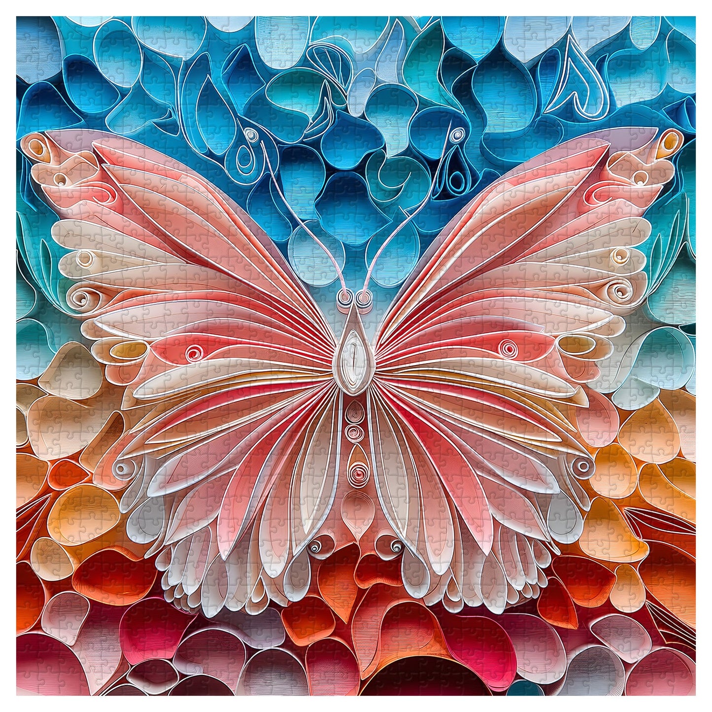 Butterfly Art Jigsaw Puzzle 1000 Pieces