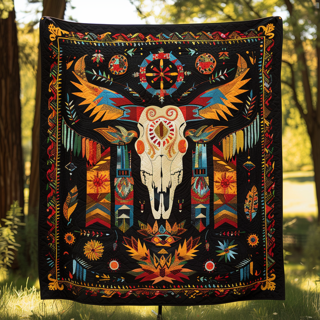 Spirit Of The Mesa Quilted Blanket NCU0DK031