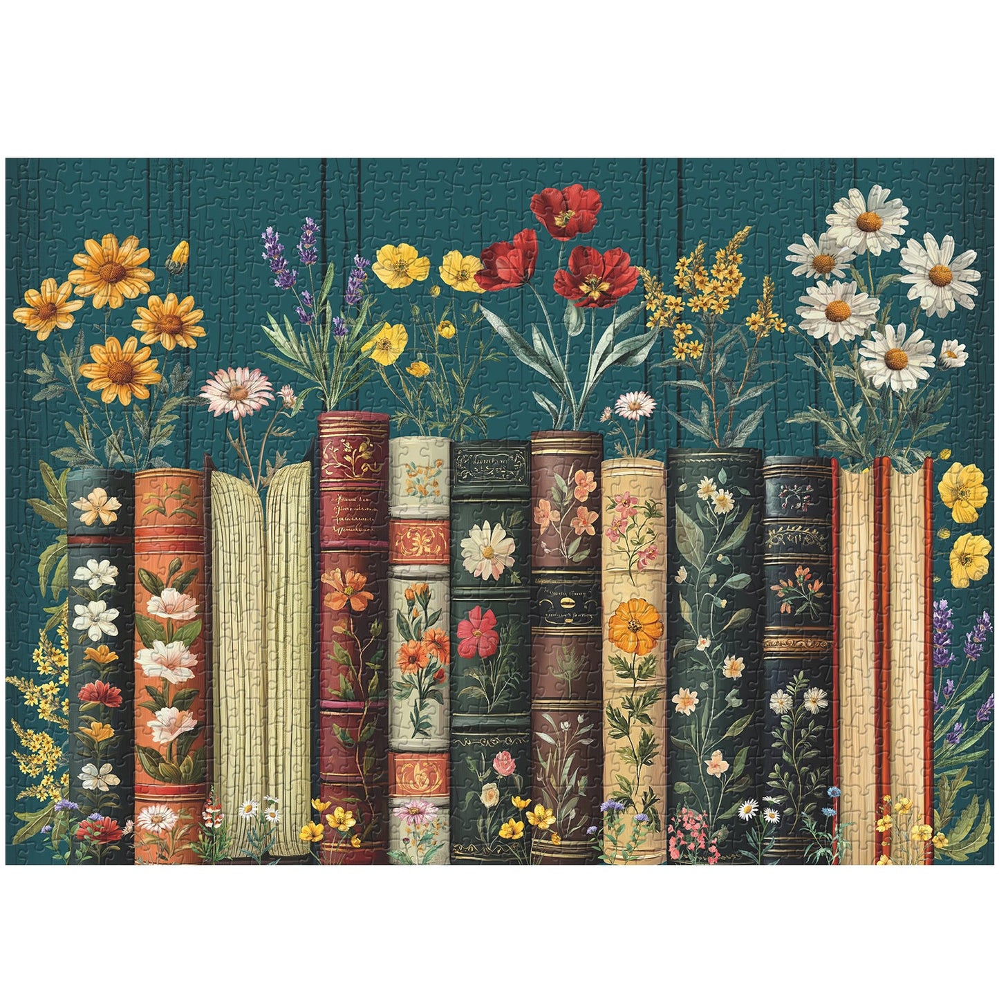 Literary Blossoms Jigsaw Puzzle 1000 Pieces