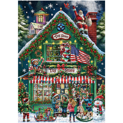 Christmas Store Jigsaw Puzzle 1000 Pieces