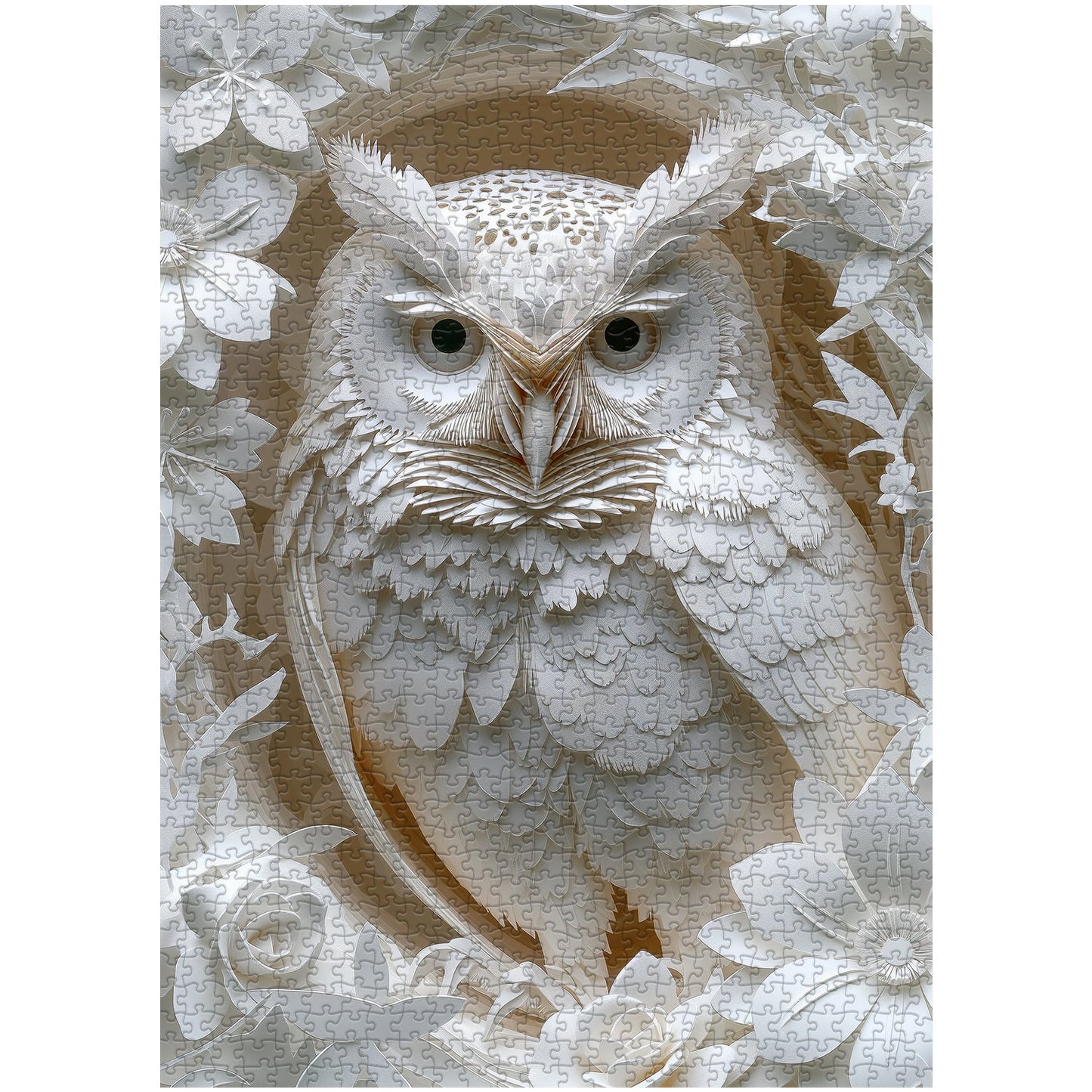 3D Owl Jigsaw Puzzle 1000 Pieces