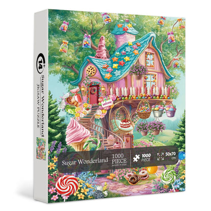 Sugar Wonderland Jigsaw Puzzle 1000 Pieces