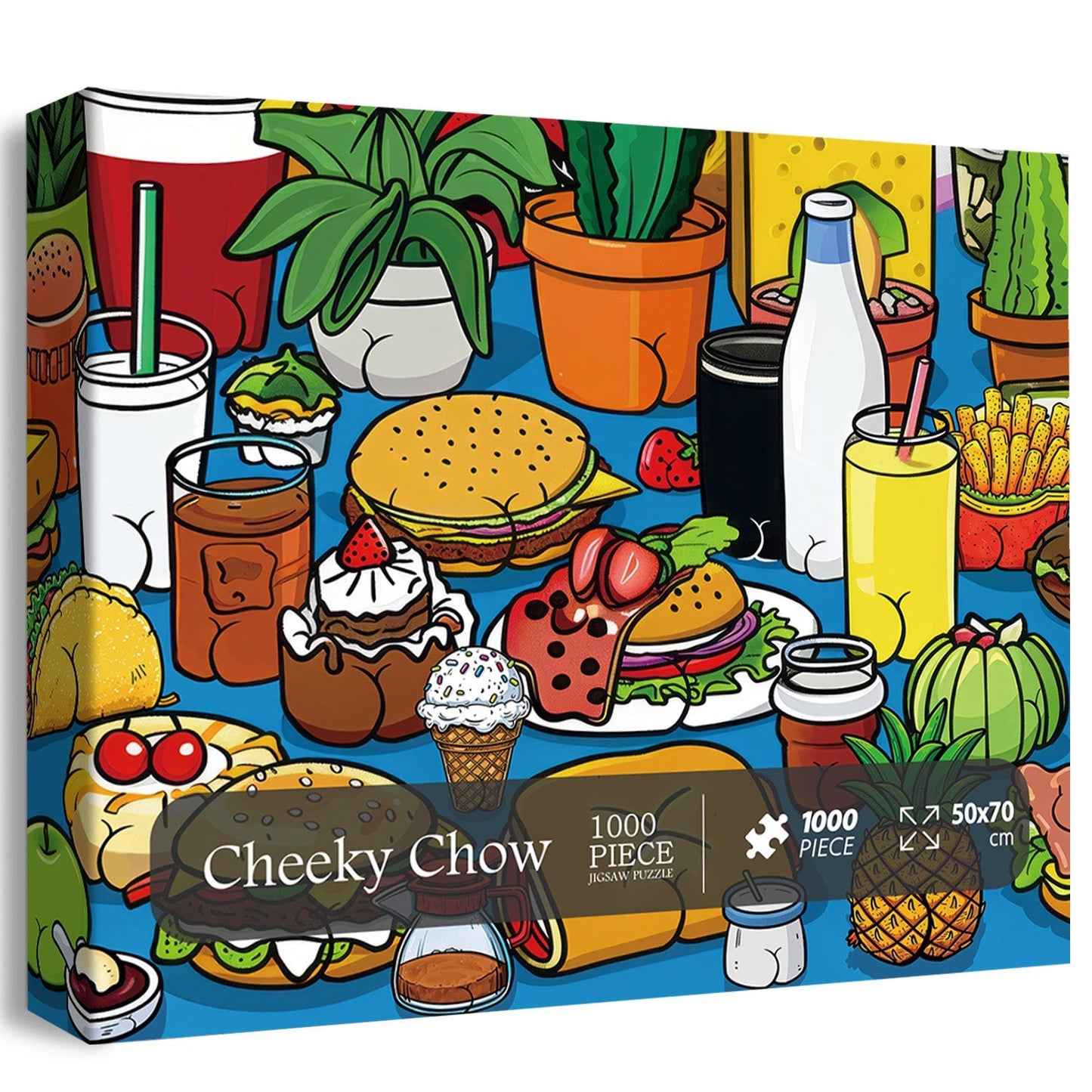 Cheeky Chow Jigsaw Puzzle 1000 Pieces