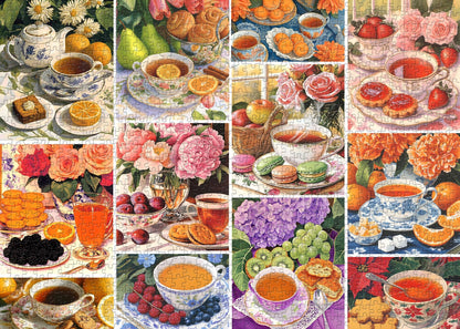 Afternoon Tea Time Jigsaw Puzzle 1000 Pieces