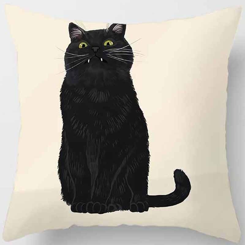 Feline Cushion Covers