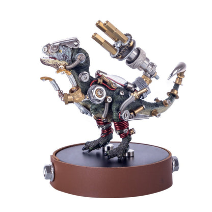 3D Metal Model Kit Mechanical Dinosaur DIY Games Assembly Puzzle Jigsaw Creative Gift - 136Pcs