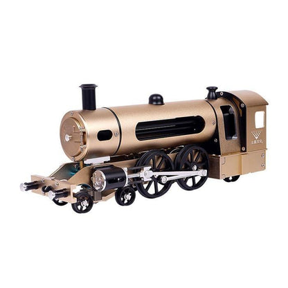 Assembly Electric Steam Locomotive Train Model Toy Gifts for Adult