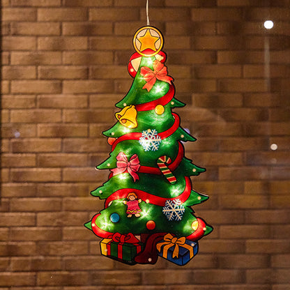 Christmas Window Suction Cup Led Ambient Hanging Lights