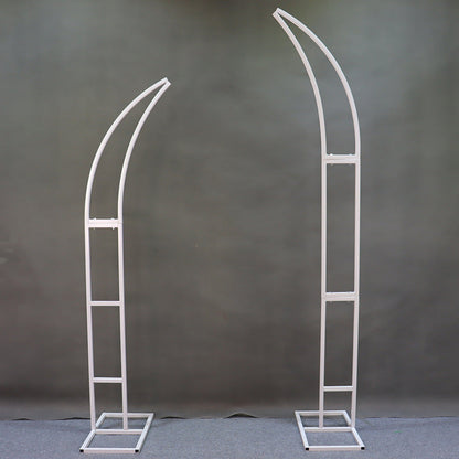 New wedding arch door iron floral arch shelf