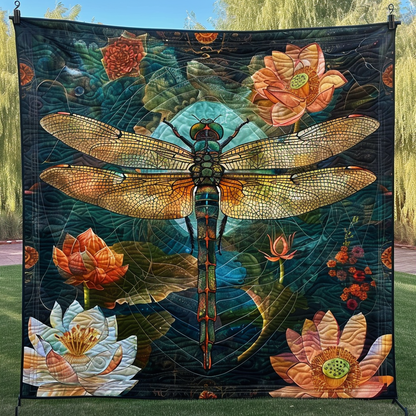 Dragonfly Dreams Quilted Blanket NCU0DK002