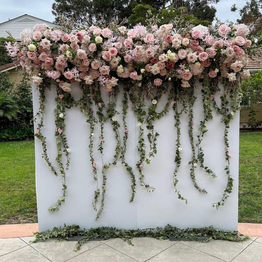 Wedding Backdrop Arch Party  Flower Arch Decoration Floral Arrangement Including Frame