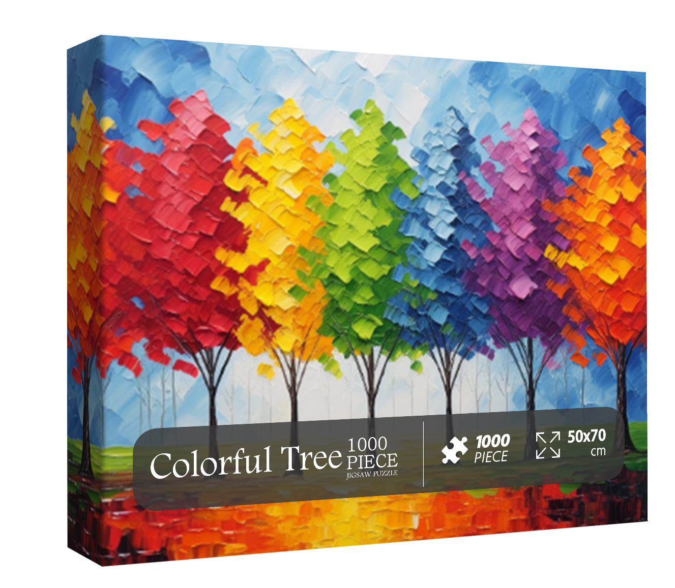 Colorful Tree Jigsaw Puzzle 1000 Pieces