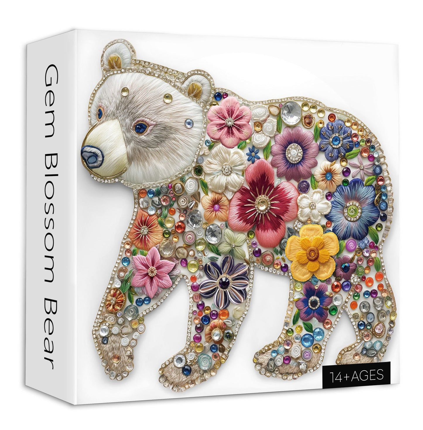 Gem Blossom Bear Jigsaw Puzzle 1000 Pieces