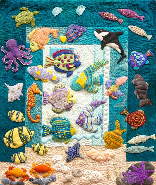 Sea CLDY040724033 Quilt Blanket