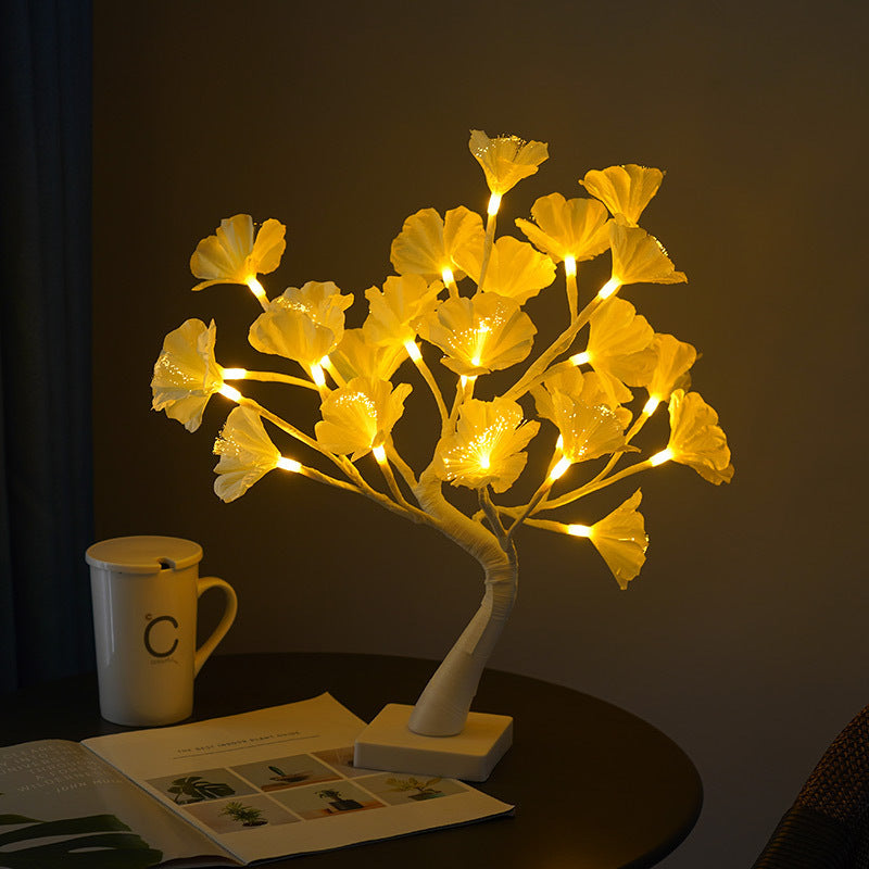 Christmas Fiber Optic Flower  LED Tree Light