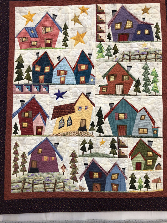 Houses CLA080424003 Quilt Blanket