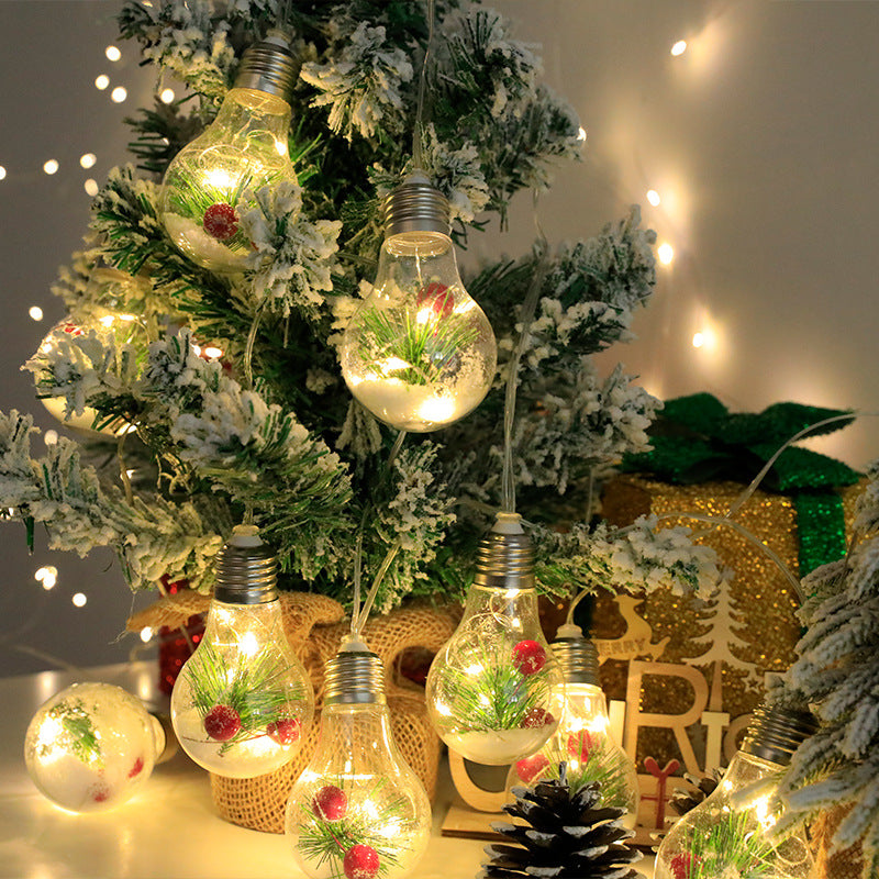 Christmas Light Bulbs Creative Ambiance Hanging Lights