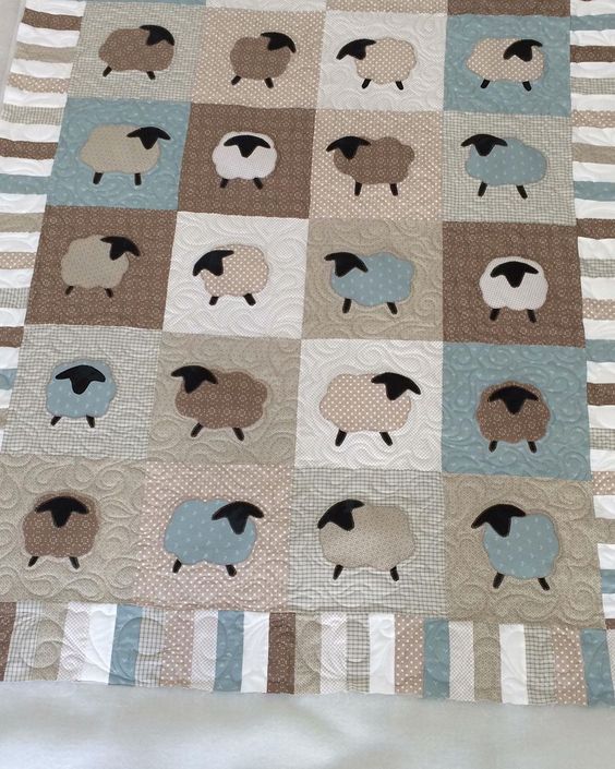 Sheep CLA15112313 Quilt Blanket