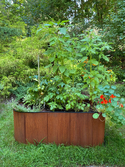 Corten Steel Modular Raised Beds