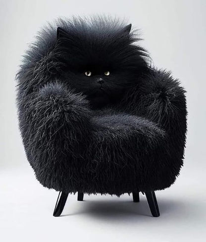 🔥Art design Cat Chair🐱-0930