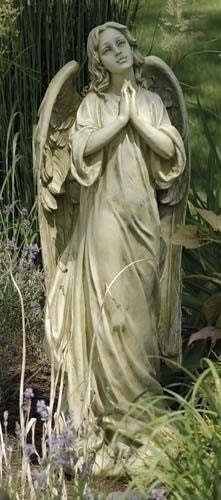 Praying Angel Garden Figure Large Size 36