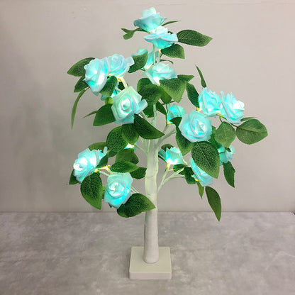 Christmas Rose Tree lights