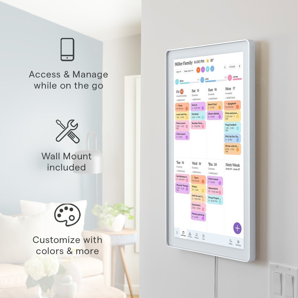 Smart Touchscreen Calendar