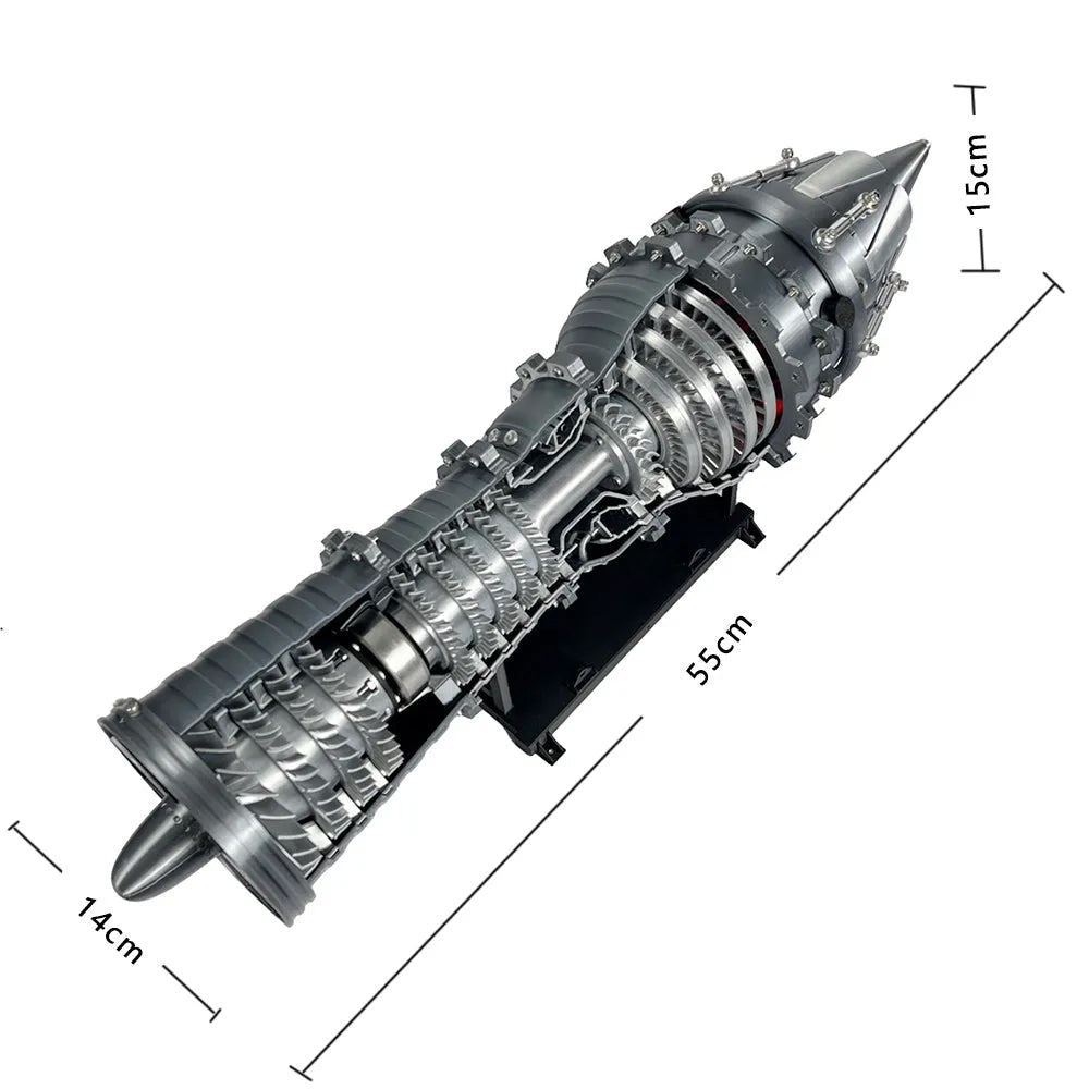 GE-J79 Military Turbojet Engine Model