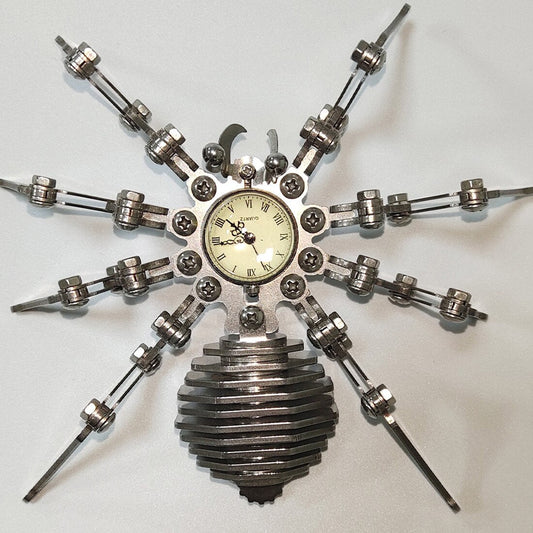 3D Metal Mechanical Assembled Model Handmade Crafts for Home Decor - Spider