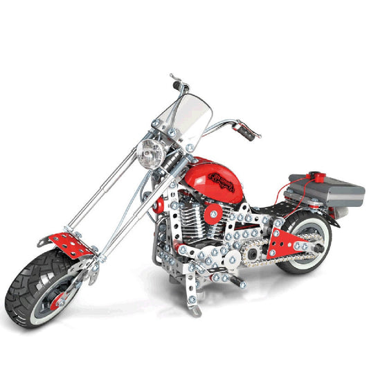 940Pcs Simulation Motorcycle Model Kits DIY Metal Assembly Toy