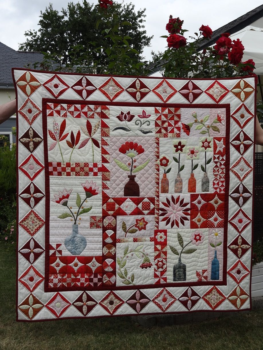 Flower CLDY040724158 Quilt Blanket