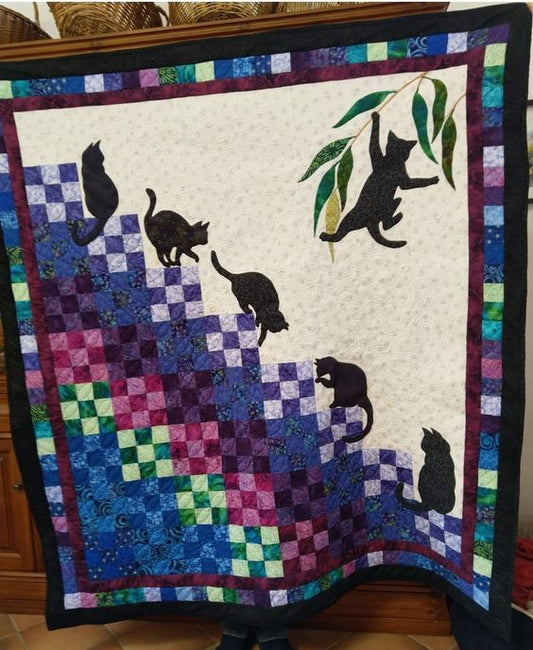 Cat CLA05012308 Quilt Blanket