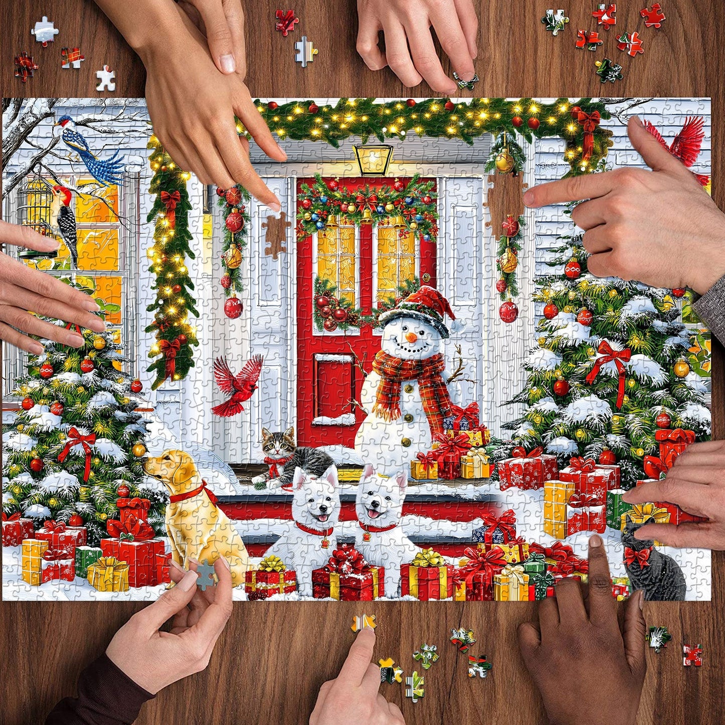 Joy Christmas Jigsaw Puzzle 1000 Pieces