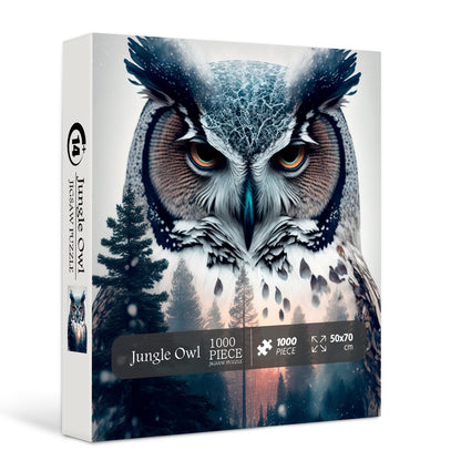 Jungle  Owl Jigsaw Puzzle 1000 Pieces