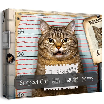 Suspect Cat Jigsaw Puzzle 1000 Pieces