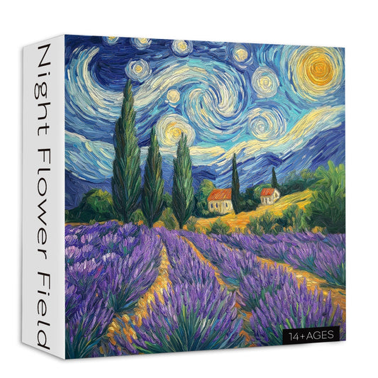 Night Flower Field Jigsaw Puzzle 1000 Pieces