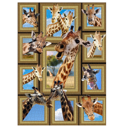 Giraffes Gone Wild Jigsaw Puzzles 1000 Pieces