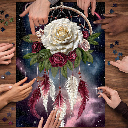 Rose Dream Catcher Jigsaw Puzzle 1000 Pieces