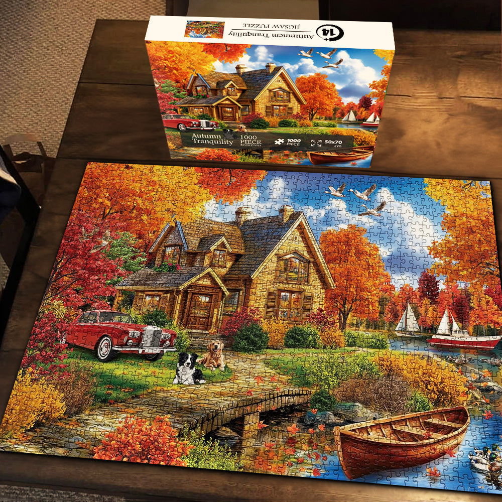 Autumn Tranquility Jigsaw Puzzle 1000 Pieces