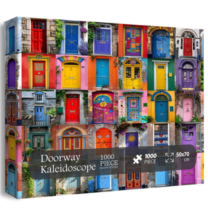 Doorway Kaleidoscope Jigsaw Puzzle 1000 Pieces