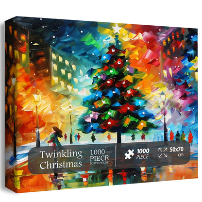 Twinkling Christmas Jigsaw Puzzle 1000 Pieces